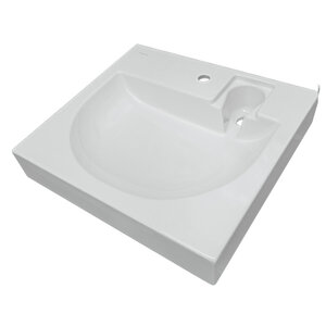 Изображение товара Раковина на стиральную машину Sanita Luxe Galaxy белая 60 см