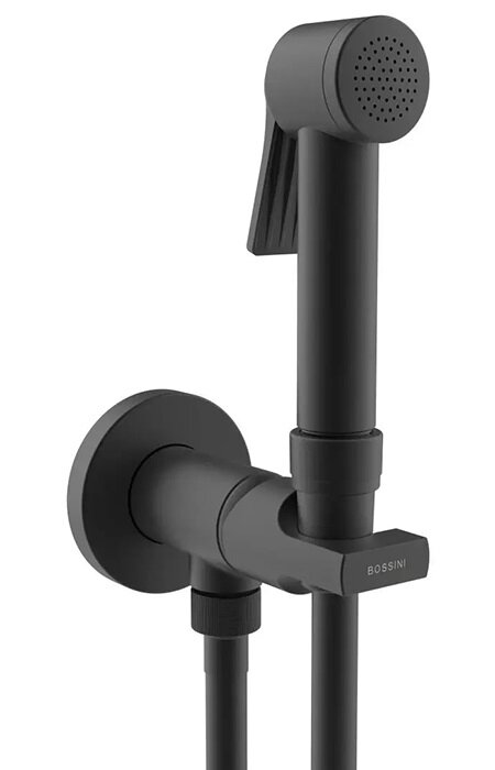 Изображение товара Гигиенический душ Bossini Paloma Apice E34002B.073 черный матовый
