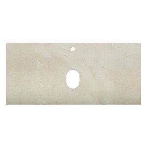 Изображение товара Столешница BelBagno 100 см, керамогранит, цвет Marmo Crema Opaco, KEP-100-MCO