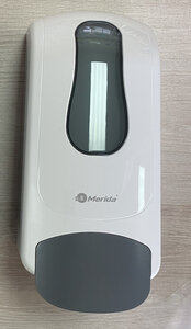 Изображение товара Дозатор наливного мыла Merida One 450 мл, белый, DEB002