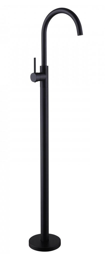 Изображение товара Смеситель Abber Wasser AF8141B для раковины, напольный, черный матовый