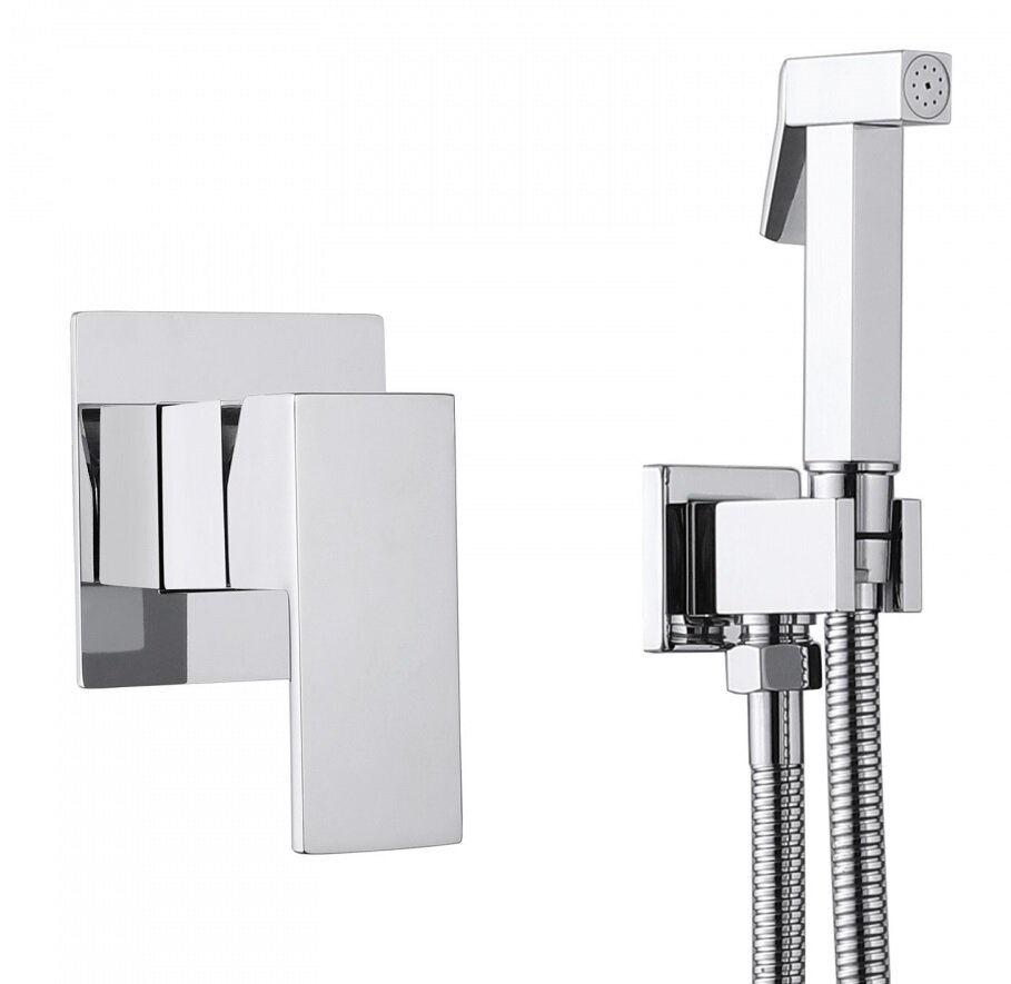 Изображение товара Гигиенический душ Abber Daheim AF8225 со смесителем, хром