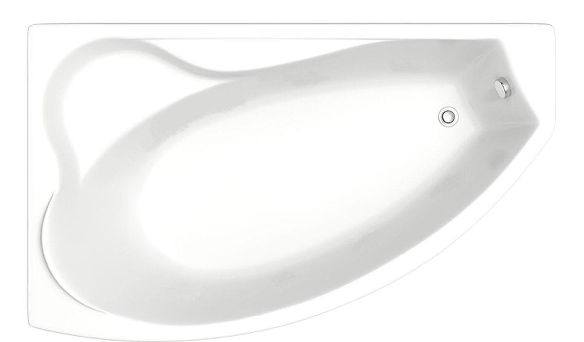 Изображение товара Ванна акриловая Bas Николь, 170 х 100 см, левая/правая, В 00027/В 00028