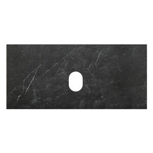 Изображение товара Столешница BelBagno 90 см, керамогранит, цвет Marmo Nero Opaco, KEP-90-MNO-W0