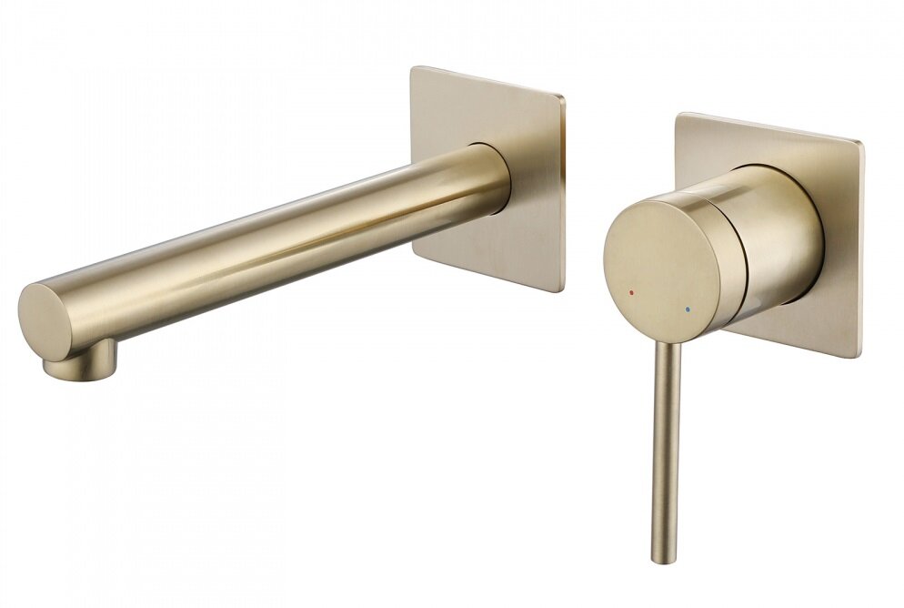 Изображение товара Смеситель для раковины встраиваемый Abber Emotion AF8812G золото