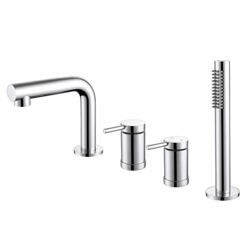 Изображение товара Смеситель Abber Emotion AF8813 для ванны на борт с хромированным покрытием