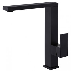 Изображение товара Смеситель Abber Daheim AF8214B для кухонной мойки, черный матовый