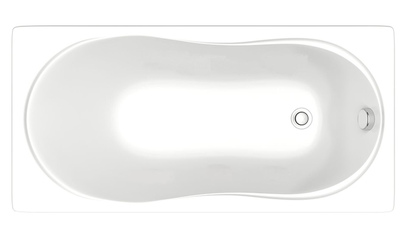 Изображение товара Ванна акриловая Bas Тесса В 00036, 140 х 70 см, белый