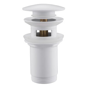 Изображение товара Аббер AF0010W донный клапан с переливом клик-клак белый 1 1/4 дюйма Германия