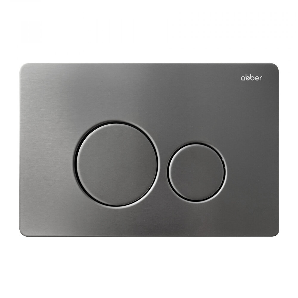 Изображение товара Клавиша смыва Abber AC0121NG механическая никель Германия надежная долговечная