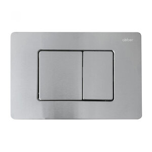 Изображение товара Клавиша смыва Abber AC0120MCH, механическая, матовый хром