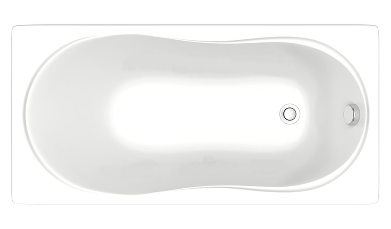 Изображение товара Ванна акриловая Bas Лима В 00021, 130 х 70 см, белый