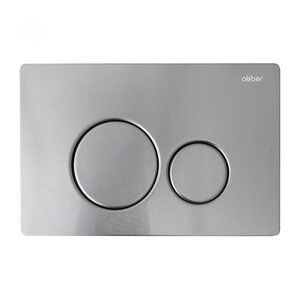 Изображение товара Клавиша смыва Abber AC0121MCH, механическая, хром матовый