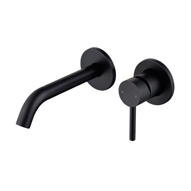 Изображение товара Смеситель Caprigo Don для раковины, встраиваемый, черный, 53-027-NER (УК052809)