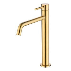 Изображение товара Смеситель Caprigo Don для раковины, высокий, золото матовое, 53-025-BRG (УК052804)