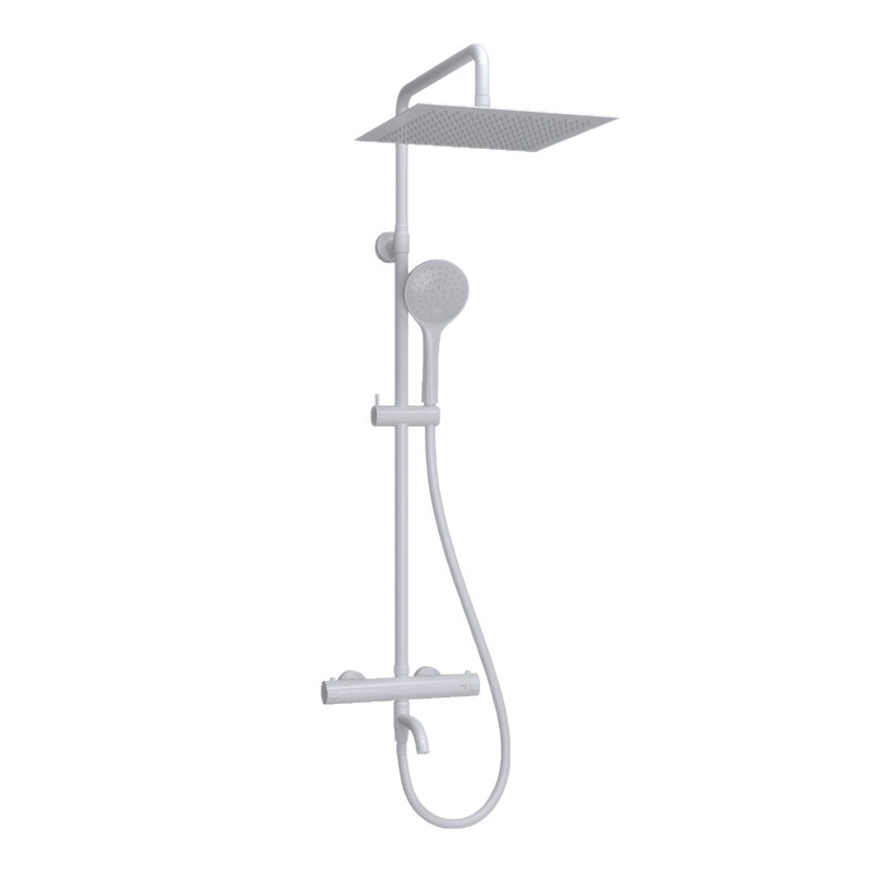 Изображение товара Душевая система WasserKRAFT A188.163.155.WM Thermo белый матовый