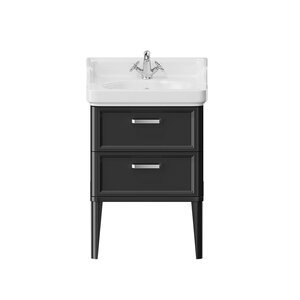 Изображение товара Тумба под раковину Kerama Marazzi Pompei 60 см, 2 ящика, черная, PO.N.60.2BLK Изображение товара Тумба под раковину Kerama Marazzi Pompei 60 см, 2 ящика, черная, PO.N.60.2BLK
