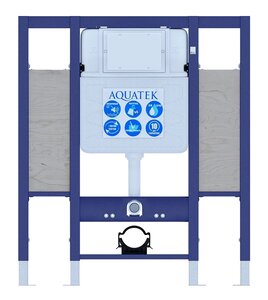 Изображение товара Инсталляция для подвесного унитаза Aquatek для лиц с ограниченными возможностями, INS-0000015