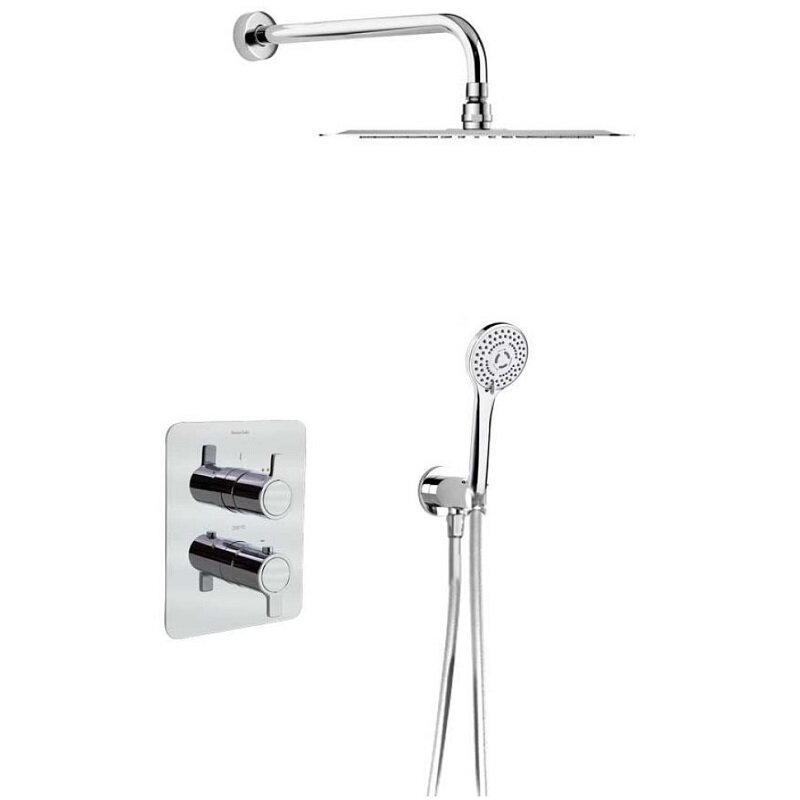Изображение товара Душевая система Ramonsoler Blautherm 948712RM250, термостатическая, на 2 потребителя, цвет хром