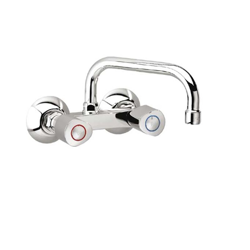 Изображение товара Смеситель кухонный настенный Ramonsoler Eco хром 7019CA21E4