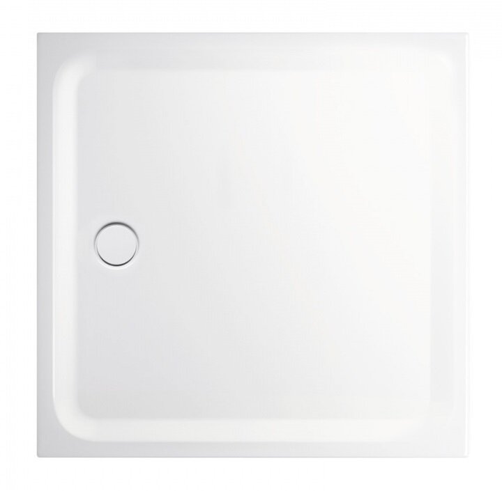 Изображение товара Душевой поддон Bette Ultra 110x110 см с антислипом и глянцевой поверхностью