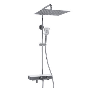 Изображение товара Душевая система WasserKRAFT, с изливом, цвет - хром, A113.119.126.CH Thermo