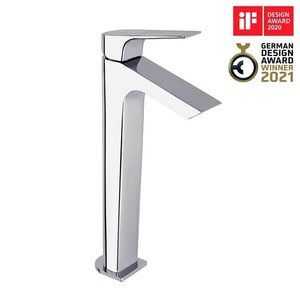 Изображение товара Смеситель Ramonsoler Urban Chic 211001 для раковины, с каскадным изливом, цвет хром Изображение товара Смеситель Ramonsoler Urban Chic 211001 для раковины, с каскадным изливом, цвет хром