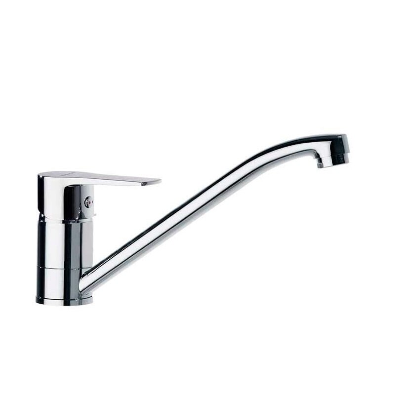 Изображение товара Смеситель для кухни Ramonsoler Titanium 1809 хром однорычажный монтаж горизонтальный