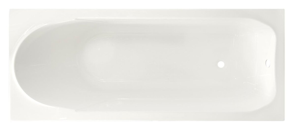 Изображение товара Ванна акриловая Poseidon Mila 160 x 70 см белая