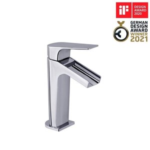 Изображение товара Смеситель Ramonsoler Urban Chic 213101 для раковины, с каскадным изливом, цвет хром