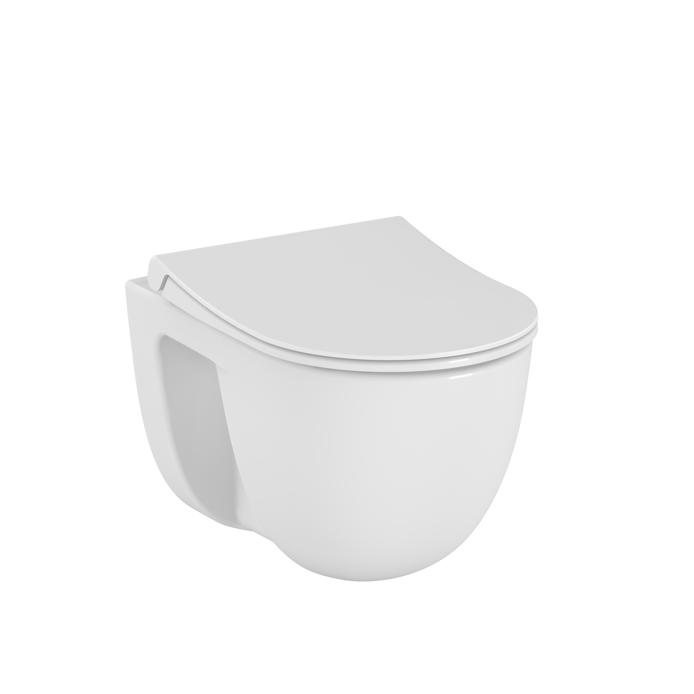 Изображение товара Подвесной унитаз Vitra S40 SmoothFlush безободковый белый 7759B003-0075