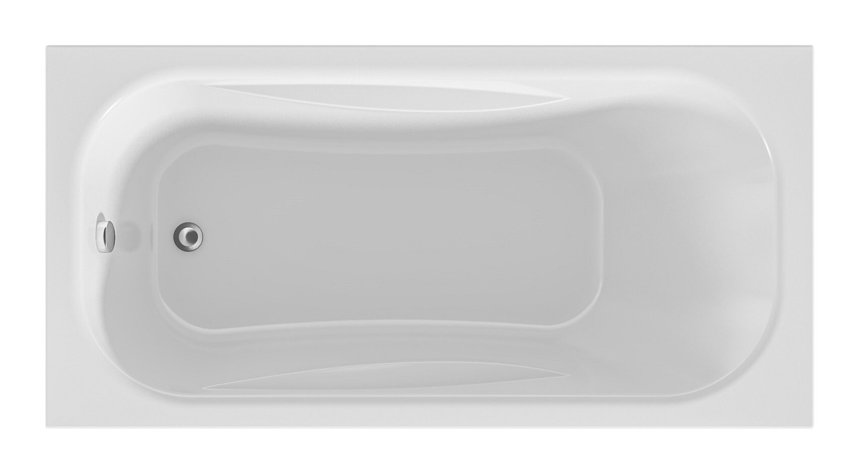 Изображение товара Ванна акриловая 1Marka Classic 140x70 см белая встраиваемая