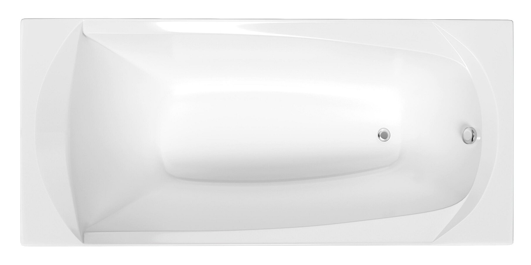 Изображение товара Ванна акриловая 1Marka Элегант/Elegance 01эл1470 140 x 70 см, белая