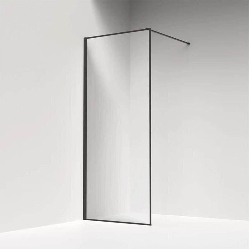 Изображение товара Душевая стенка Iddis Walk In Slide 80x195 см стекло прозрачное профиль графит
