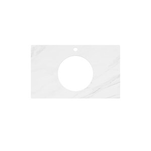 Изображение товара Столешница для накладных раковин Kerama Marazzi Plaza 100 см, монте тиберио натуральный, PL5.SG507100R.100