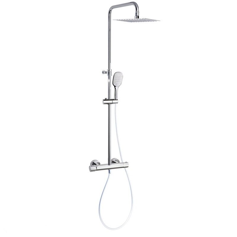 Изображение товара Душевая система Ramonsoler Urban Chic 215401RK300N для душа, термостатическая, цвет хром Изображение товара Душевая система Ramonsoler Urban Chic 215401RK300N для душа, термостатическая, цвет хром