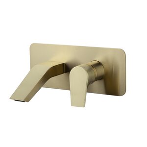 Изображение товара Смеситель Ramonsoler Urban Chic 212001OC для раковины, настенный, цвет золото