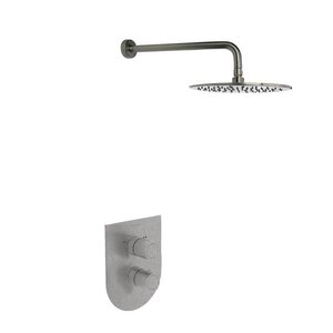 Изображение товара Душевая система Ramonsoler Urban Chic K2124012NC для душа, термостатическая, цвет никель