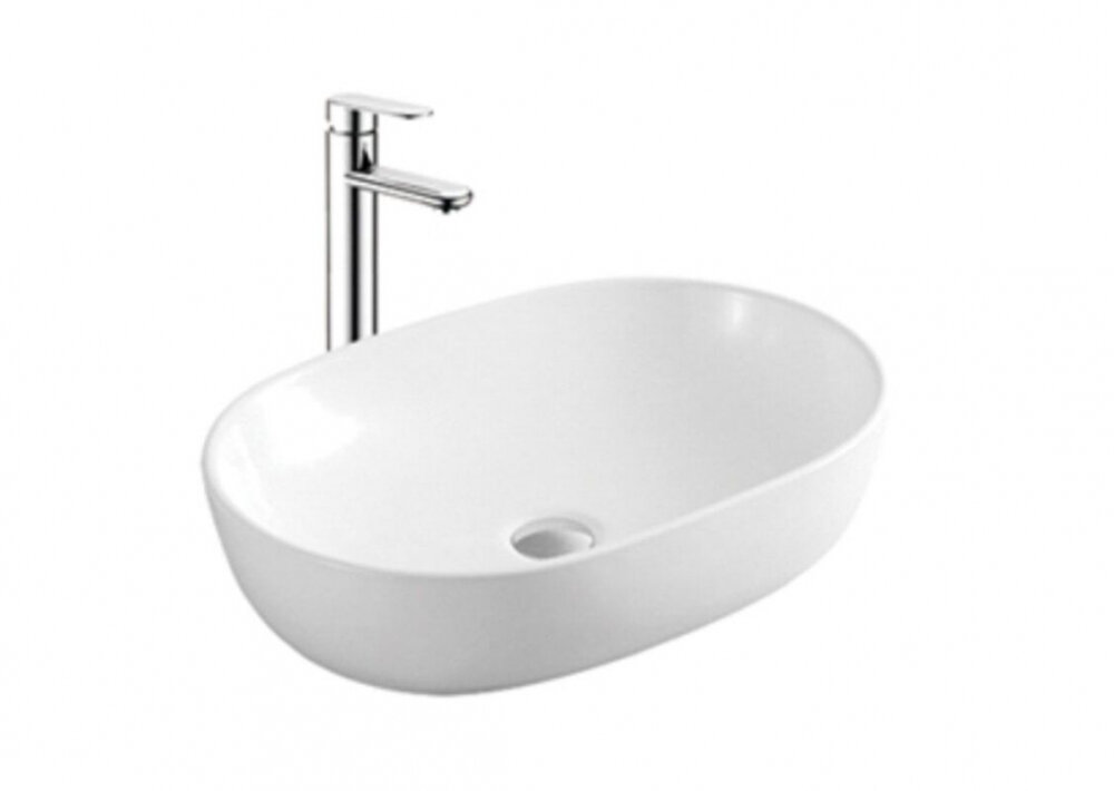 Изображение товара Раковина SinteSi 47.5 х 34 см, накладная, белая, SIN-LVB-APP-404