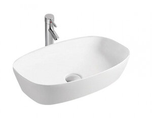 Изображение товара Раковина SinteSi 60 х 39 см, накладная, белая, SIN-LVB-APP-405