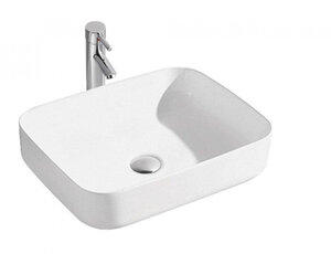 Изображение товара Раковина SinteSi 50 х 40 см, накладная, белая, SIN-LVB-APP-409