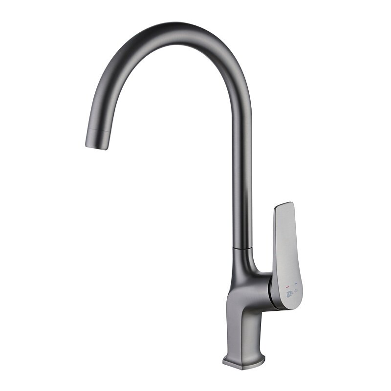 Изображение товара Смеситель Lemark Bronx LM3705GM, для кухни, графит