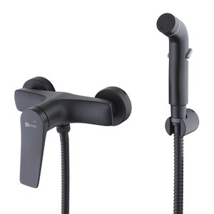 Изображение товара Гигиенический душ Lemark Bronx, LM3718BL, со смесителем, черный