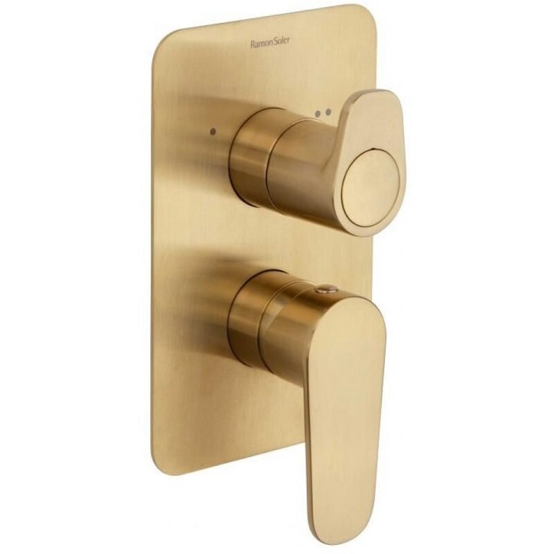Изображение товара Смеситель Ramonsoler Alexia 361502SOC для душа, однорычажный, золото, Испания