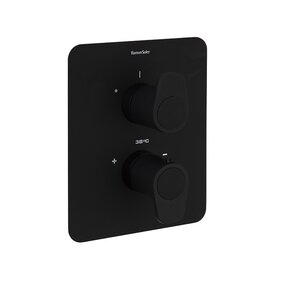 Изображение товара Смеситель Ramonsoler Alexia 362411SNM для душа, термостатический, на 1 потребителя, цвет черный матовый