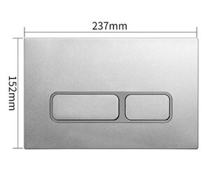 Изображение товара Клавиша смыва SinteSi, хром, SIN-FB-BSC-503