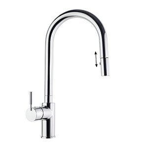 Изображение товара Смеситель кухонный Ramonsoler Atica 757901V1 с выдвижной лейкой хром