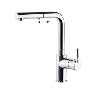 Изображение товара Смеситель Ramonsoler Atica 751901H1 для кухни, с выдвижной лейкой, цвет хром