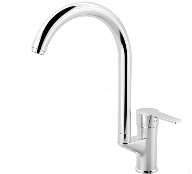 Изображение товара Смеситель для кухни Mega Snow MG-SH03 хром однорычажный с функцией экономии воды Изображение товара Смеситель для кухни Mega Snow MG-SH03 хром однорычажный с функцией экономии воды