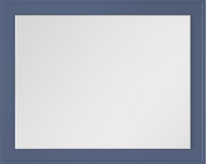 Изображение товара Зеркало с подсветкой La Fenice Cubo Blu Grigio, 100 х 80 см, цвет синий матовый, FNC-02-CUB-BG-100-80